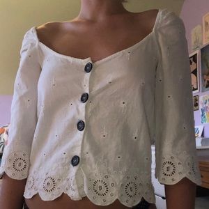 ZARA Cotton Blouse